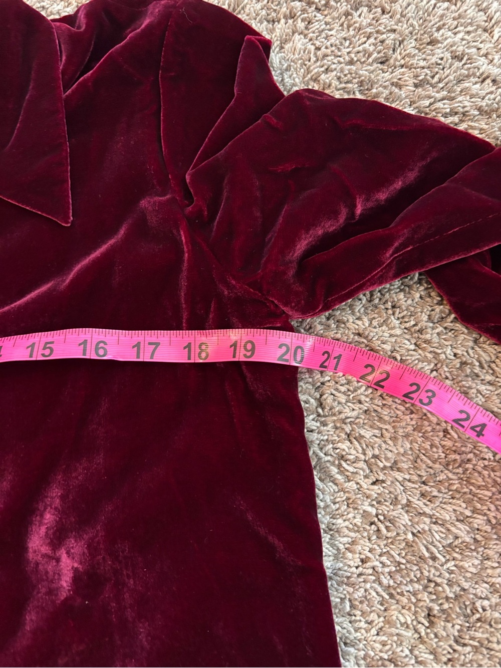 Vintage NWT Ann Taylor Silk Blend Velvet Blouse Size 6 - Picture 7 of 7